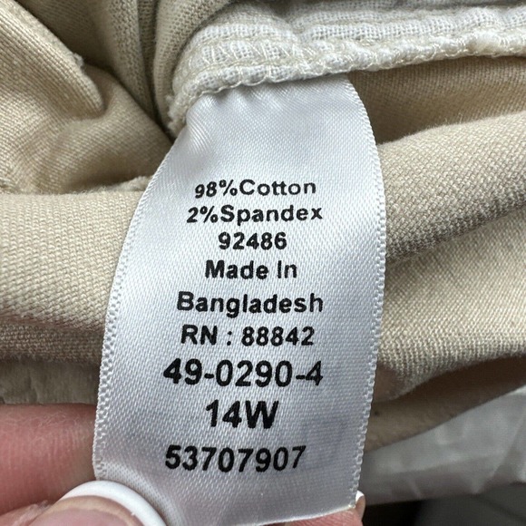 WOMAN WITHIN Anchor Print Skort Shorts Under Skirt Size‎ 14W - Picture 9 of 10